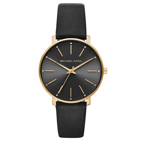 bracelet montre cuir michael kors|Michael Kors watch collection.